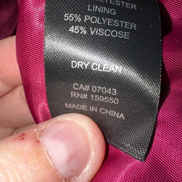 House Of Harlow 1960 Brand New With Tags Satin Blazer - Picture 10 of 11